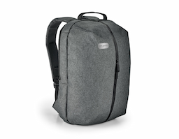 Mochila para notebook confeccionada em 600D de alta densidade. Com 2 compartimentos e 2 divisórias almofadadas para notebook até 15.6'' e tablet 10.5''. Parte posterior e alças almofadadas. 