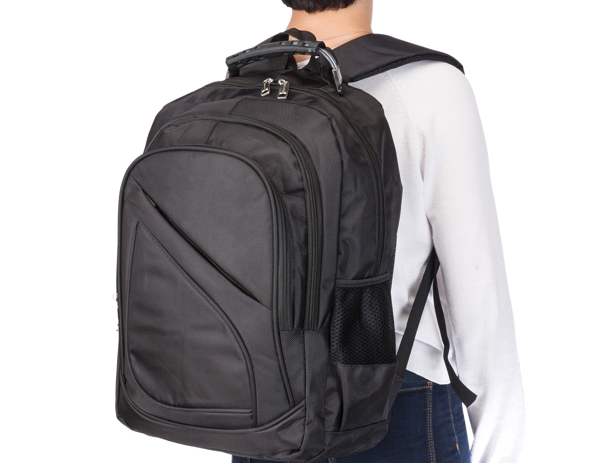 Mochila em naylon e poliester