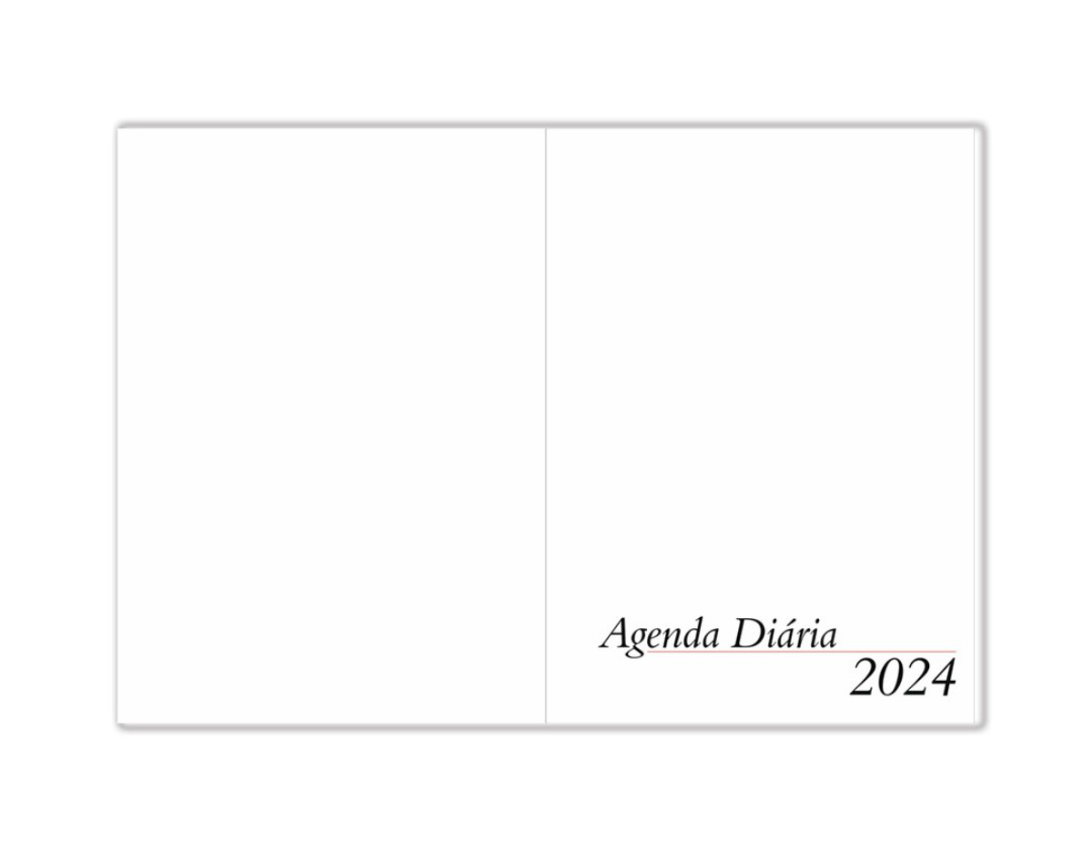 Agenda diária 2026 confeccionada em couro sintético, com acabamento elegante e resistente. Conta com fita de cetim marca-páginas, facilitando a organização, além de espaço para dados pessoais. Um brinde corporativo sofisticado e funcional, ideal para planejar a rotina com praticidade ao longo do ano.