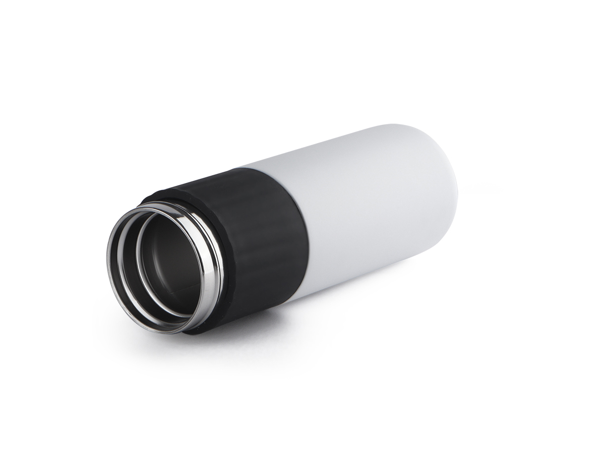 Garrafa inox 500ml suporte celular