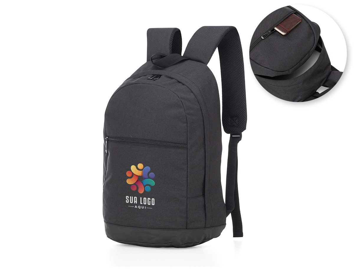 Mochila notebook poliéster 16,5"