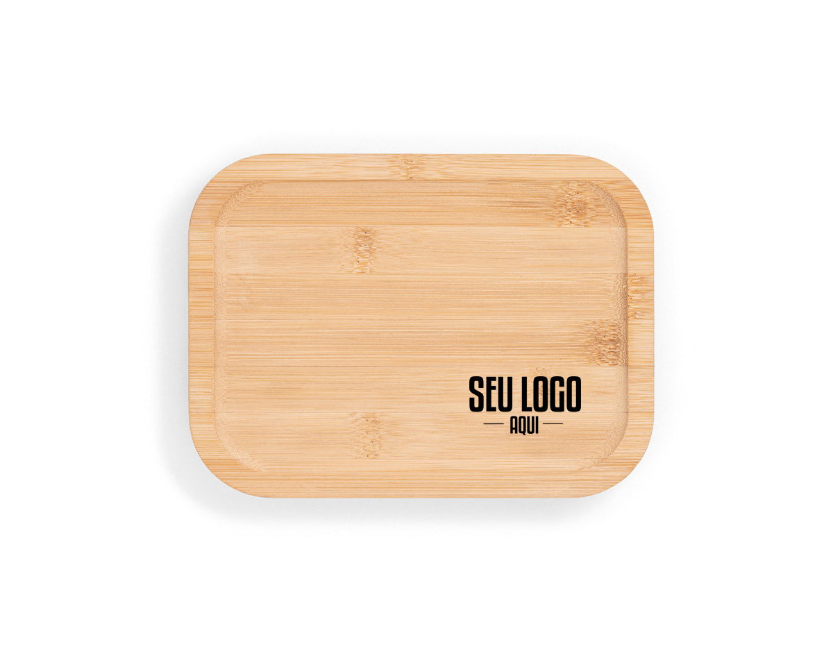 Marmita em vidro borossilicato e tampa em bambu com vedante em silicone. Apto para o micro-ondas e máquina de lavar, retirando a tampa. Capacidade até 1. Certificação EU Food Grade. 