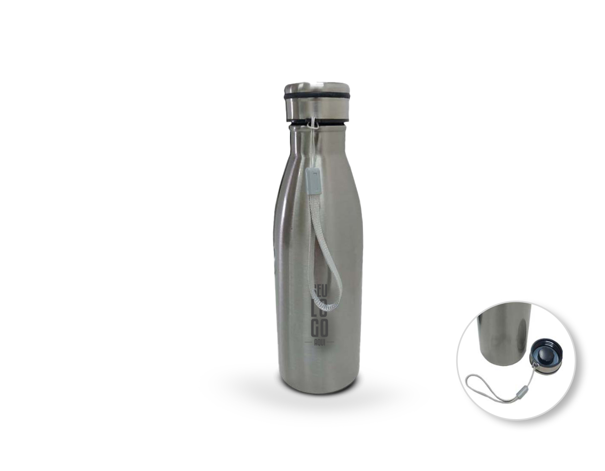 Garrafa De Aluminio 650ml