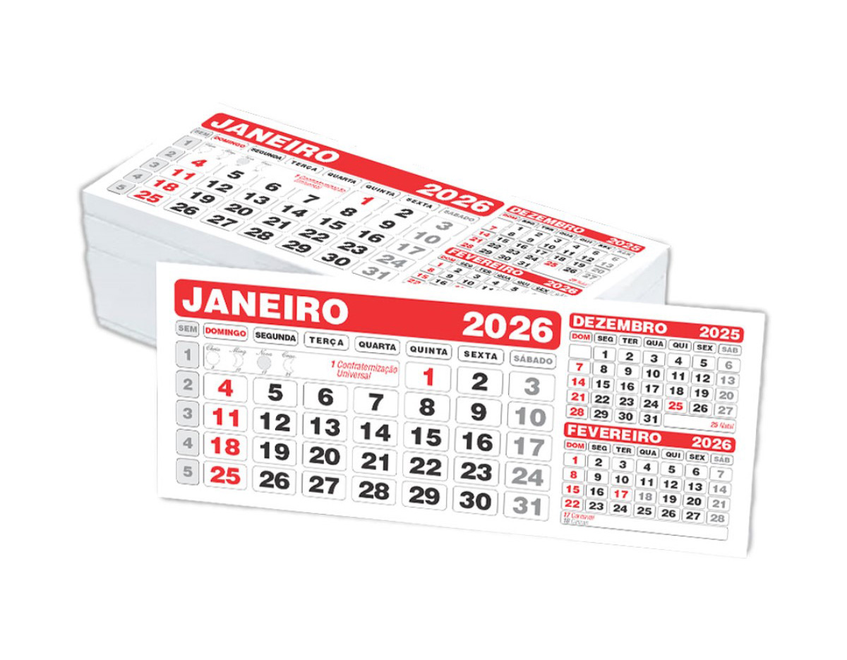 calendário de pvc. Material pvc  com "bolso" plástico para encaixar o calendário basta encaixar a "rebarba" no bolso pvc para montar a base.+ REFIL 2024 tamanho montado 11,7 cm x 16,5