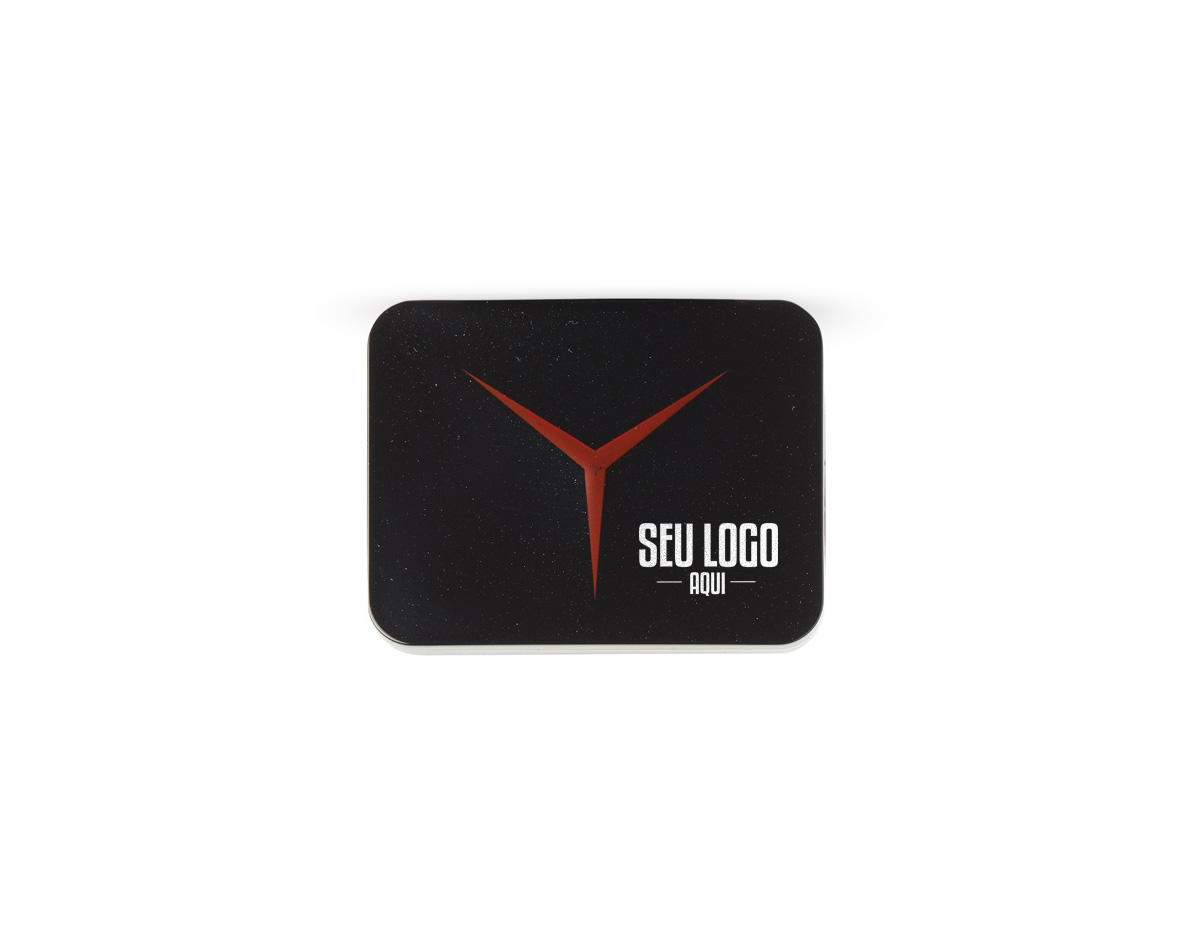 Fone de ouvido bluetooth com comandos touch e case carregador. Com display de bateria, o case pode ser utilizado também como um power bank de baixa capacidade para emergências. Material plástico. Acompanham 2 pares de eartips em diferentes tamanhos e cabo USB.