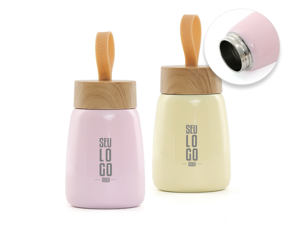 Garrafa Inox Parede Dupla 270ml