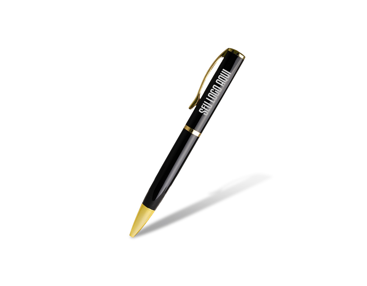 Esta caneta metálica oferece uma experiência de escrita suave e precisa, com sua carga esferográfica azul de 1.0mm. Seu design elegante e funcional é complementado pelo mecanismo de acionamento por rotação, proporcionando conveniência e praticidade no uso diário.
