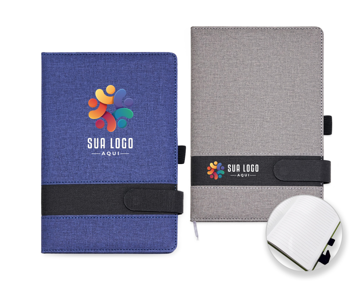 Seja para escrever compromissos do dia ou fazer planejamentos, nossa caderneta é excelente para dias repletos de anotações. Com capa de linho, ela oferece um toque de sofisticação para suas 94 folhas pautadas. O fechamento magnético garante que tudo fique seguro, e o suporte para caneta deixa nossa caderneta ainda mais acessível e organizada. Para completar, conta com marcador de páginas, evitando perda de tempo ao procurar onde parou. É a escolha perfeita para as anotações diárias.