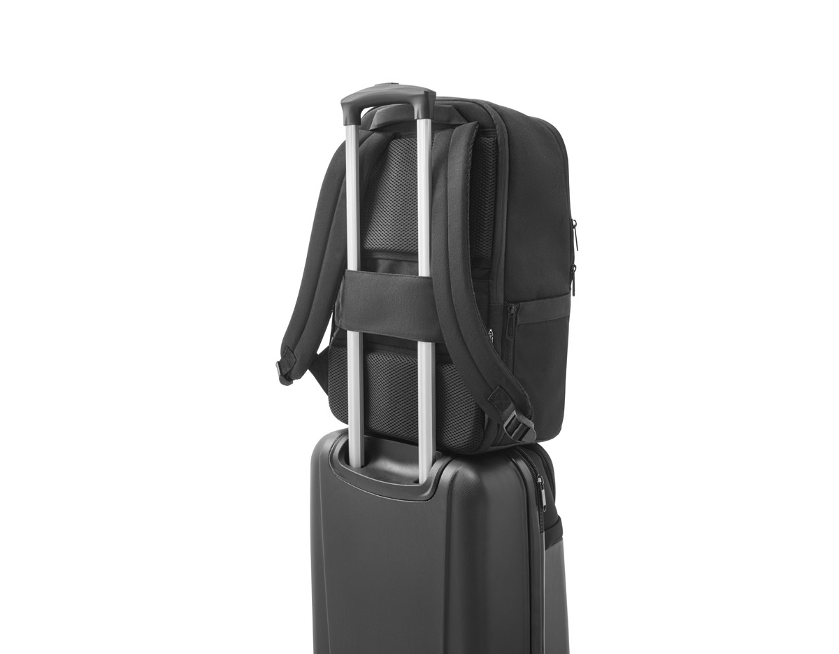 Mochila 2 em 1 com bolsa térmica que permite a sua utilização em conjunto ou separado. Mochila em 900D poliéster reciclado (100% rPET) com bolso e fundo em 600D, poliéster reciclado (100% rPET), de alta densidade com revestimento resistente à água. A mochila é totalmente almofadada e tem interior forrado em 210D poliéster reciclado (100% rPET). Possui 2 compartimentos principais: um compartimento traseiro almofadado para notebook até 17.3” e um compartimento frontal espaçoso com divisória amovível que permite arrumar a sua bolsa térmica no fundo (inclusa). Bolso frontal com zíper e detalhe refletor. Bolso lateral ideal para transportar a sua squeeze e parte posterior com acolchoamento extra e alça para trolley. Capacidade até 20 L. A bolsa térmica almofadada em 900D rPET com isolamento em PEVA. Capacidade 4,5 L. Mochila: 300 x 460 x 160 mm | Bolsa térmica: 240 x 150 x 140 mm
