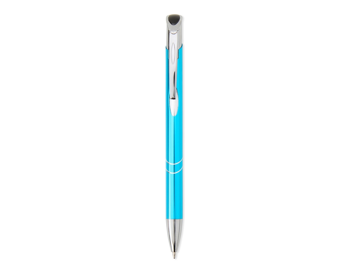 A Caneta Metálica é perfeita para quem busca precisão e elegância nas anotações do dia a dia. Com carga esferográfica azul e acionamento por clique, oferece uma experiência de escrita suave e prática. Seu design sofisticado a torna ideal tanto para o uso pessoal quanto profissional, garantindo conforto e estilo em cada palavra escrita. Uma escolha indispensável para quem aprecia qualidade e funcionalidade.