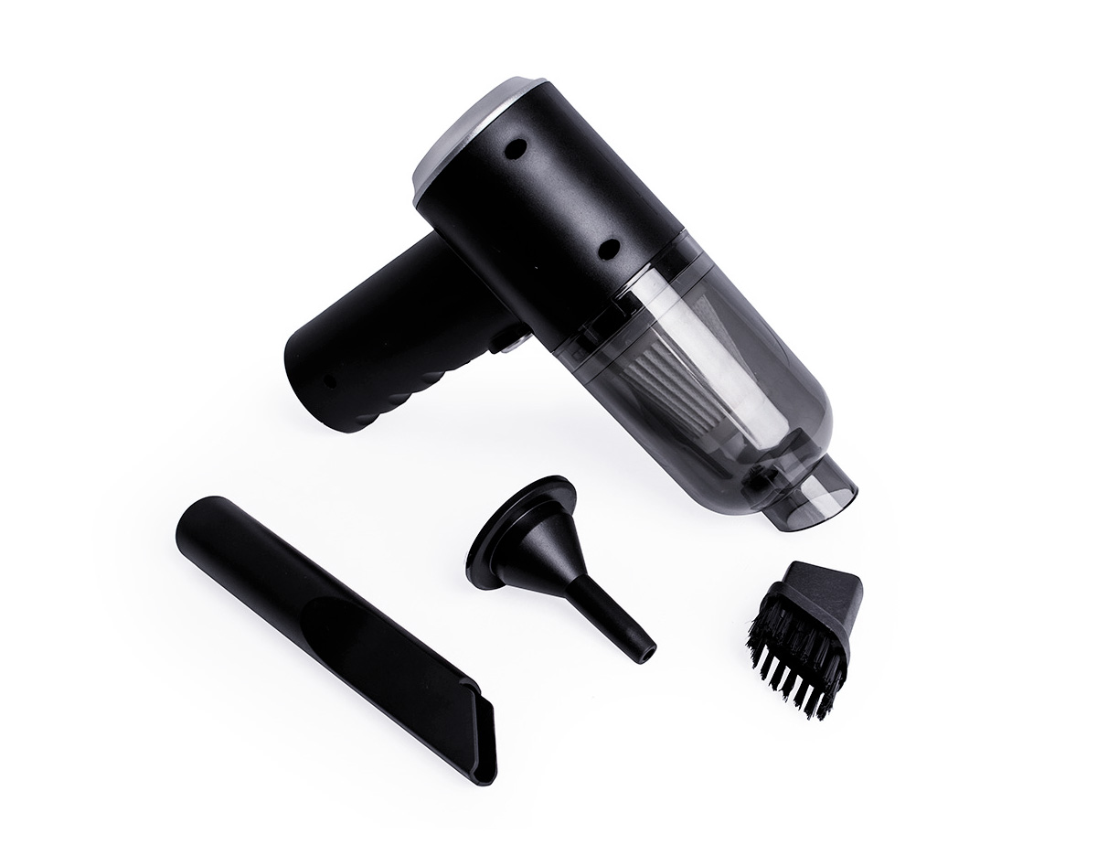 O aspirador 3 em 1 é perfeito para limpar e proteger seus móveis, com funções de aspiração e sopro. Compacto e sem fio, ele alcança até os cantos mais difíceis da casa e do carro, proporcionando praticidade. Feito de plástico resistente, possui carregamento via cabo USB. A função de sopro é ideal para remover resíduos de mesas, gavetas e teclados, tornando a limpeza mais fácil e eficiente em qualquer ambiente. Ideal para quem busca praticidade e versatilidade. Acompanha: 01 - Ponta de Escova; 01 - Ponta para Cantos e Detalhes; 01 - Ponta Fina para Soprar; 01 - Filtro; 01 - Ponta para Aspirar.