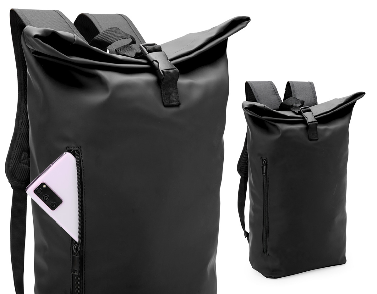 A Mochila de Couro Sintético 26L é a opção perfeita para quem busca uma solução versátil para o dia a dia. Com um design moderno e descontraído, inspirado no formato de saco, ela se adapta facilmente a diversas ocasiões, como viagens, passeios, estudos ou trabalho. Feita em couro sintético resistente à água, proporciona proteção para os itens, mesmo em dias chuvosos. A mochila possui dois compartimentos funcionais: um bolso frontal com zíper para acesso rápido e prático aos itens essenciais, e um compartimento principal espaçoso com fechamento por fivela, garantindo segurança. Seu design flexível a torna uma excelente escolha para quem busca uma mochila para atender diversas necessidades.