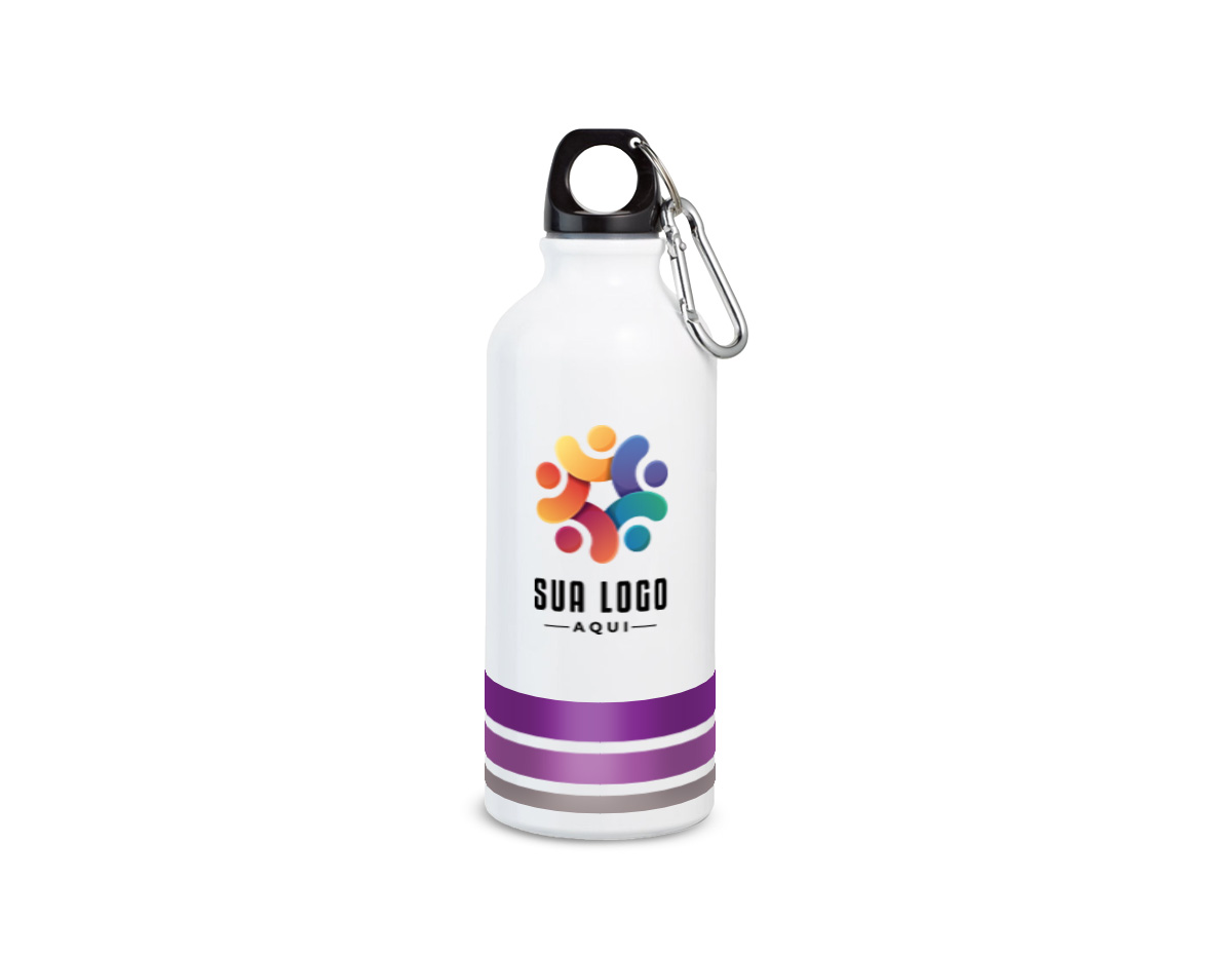 Leve, prático e resistente, este squeeze em alumínio é ideal para acompanhar sua rotina, seja na academia, no trabalho ou em atividades ao ar livre. Com capacidade de 500 mL, ele mantém sua bebida sempre à mão. O mosquetão acoplado facilita o transporte, podendo ser preso à mochila, bolsa ou cinto. Um acessório funcional, durável e com visual moderno para o dia a dia.