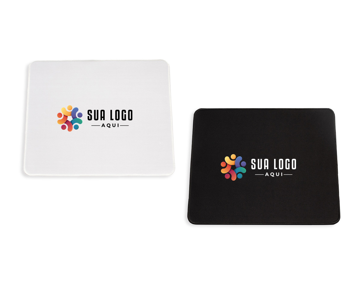Mouse pad confeccionado em poliéster, com superfície lisa que garante precisão e conforto no uso do mouse. Possui base em borracha antiderrapante, que evita deslizamentos durante o uso.