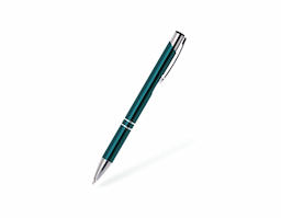 Caneta metálica com design elegante e acabamento sofisticado, ideal para uso profissional e promocional. Possui carga esferográfica azul de 1.0 mm, garantindo escrita macia e contínua, além de acionamento por clique que oferece praticidade no manuseio. Um brinde corporativo durável, funcional e de alto valor percebido, perfeito para ações promocionais e fortalecimento da marca.